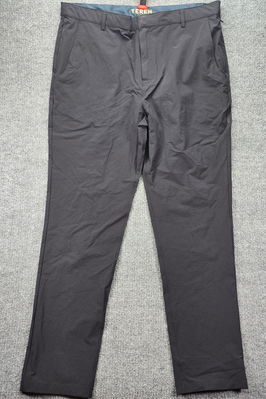 Teren Designs Pants Mens 36x32 (38) Black Hiking Outdoor Performance FLAW READ